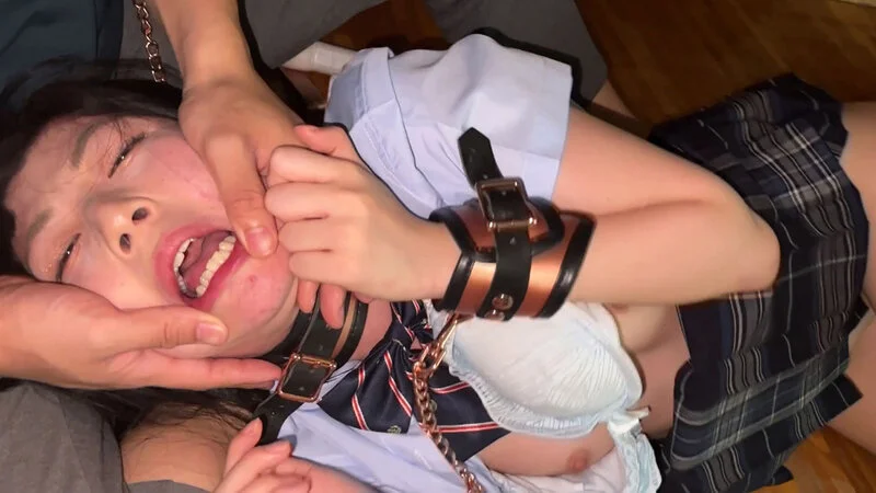 イラマにバチボコレ○プでズタズタにされるJKシーン6